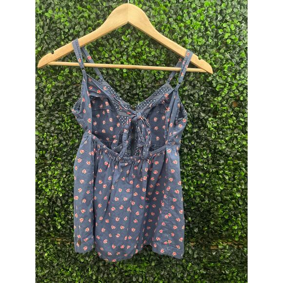 Tommy Girl, 5T floral open back Blouse - Picture 3 of 6